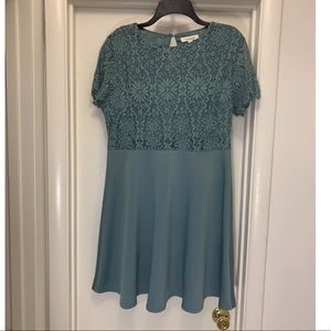 Francesca’s Lace-top Dress